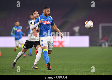 Foto Cafaro/LaPresse 21 febbraio 2019 Napoli, Italia sport calcio SSC Napoli vs FC Zurich - UEFA Europa League saison 2018/19, Sedicesimi di finale, ritorno - stadio San Paolo. Nella foto : Faouzi Ghoulam (SSC Napoli). Cafaro Photo/LaPresse 21 février 2019 Naples, Italie Sports Football SSC Napoli vs FC Zurich - UEFA Europa League saison 2018/19, ronde de 32, deuxième partie - stade San Paolo. Dans le pic : Faouzi Ghoulam (SSC Napoli). Banque D'Images