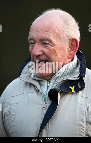 Sheffield, South Yorkshire, UK. Feb 22, 2019. Tony Foulds assiste au défilé aérien à Mi Amigo Endcliffe Park, Sheffield, South Yorkshire, UK. 22 février 2019. Photo de Richard Holmes. Crédit : Richard Holmes/Alamy Live News Banque D'Images