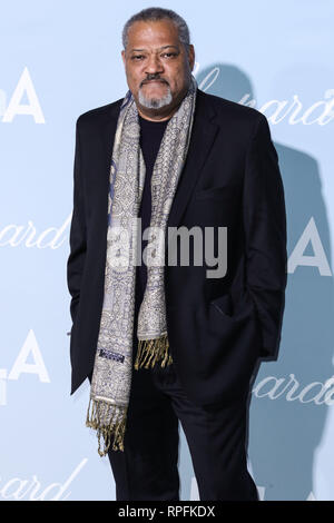 L'acteur Laurence Fishburne arrive au 2019 Hollywood pour la science gala tenu à un domaine privé le 21 février 2019 à Beverly Hills, Los Angeles, Californie, États-Unis. (Photo par Xavier Collin/Image Press Office) Banque D'Images