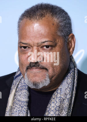 L'acteur Laurence Fishburne arrive au 2019 Hollywood pour la science gala tenu à un domaine privé le 21 février 2019 à Beverly Hills, Los Angeles, Californie, États-Unis. (Photo par Xavier Collin/Image Press Office) Banque D'Images