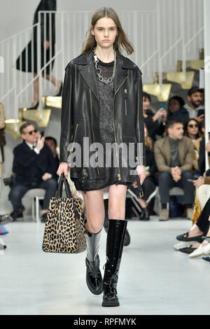 Milan, Italie. 22 févr. 2019. Milan, Italie. Feb 22, 2019. 2020. Tod's Fashion Show de la photo : Crédit photo : modèle indépendant Agence/Alamy Live News Crédit : Agence Photo indépendant Srl/Alamy Live News Banque D'Images