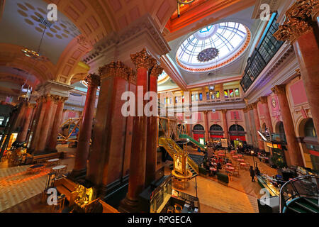 Royal Exchange Theatre, St Anns Sq, Manchester, Angleterre, Royaume-Uni, M2 7DH Banque D'Images