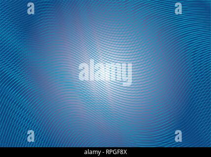 Arrière-plan avec l'intersection de lignes ondulées. Vector illustration. Illustration de Vecteur