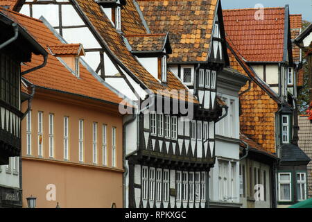 Vieille ville de Quedlinburg Banque D'Images