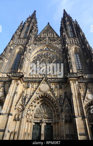 La cathédrale de Strasbourg Banque D'Images