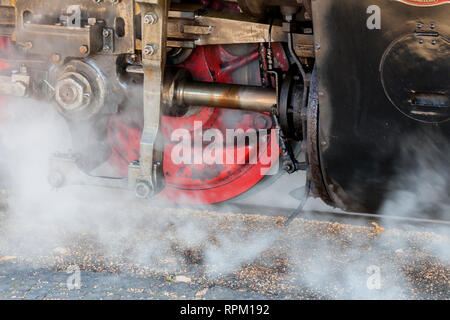 Locomotive à vapeur Banque D'Images