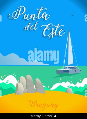 Punta del Este Illustration de Vecteur