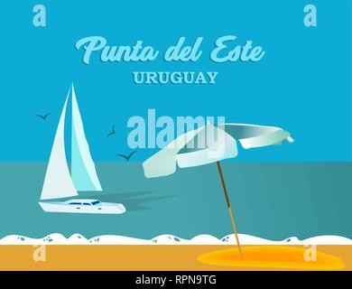 Punta del Este Illustration de Vecteur