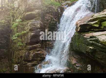 Franconia Notch State Park - Gorge Flume Banque D'Images