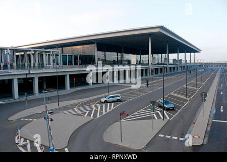 Impressionen - Flughafen BER, Berlin. Banque D'Images