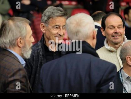 Foto Simone Raso/LaPresse 22-02-2019 Varese (Italia) basketItalia Qualificazioni vs Ungheria - Mondiale Panier Cina TanjevicPhoto 2019Nella foto : Simone Raso/LaPresse 22-02-2019 Varese (Italia) basketItalia Ungheria vs Coupe du monde 2019 contre l'qualifiersin Tanjevic : pic Banque D'Images