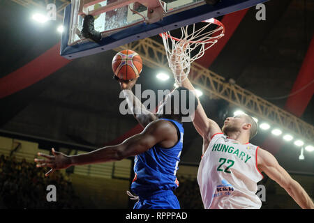 Foto Simone Raso/LaPresse 22-02-2019 Varese (Italia) basketItalia Qualificazioni vs Ungheria - Mondiale Panier Cina AbassPhoto 2019Nella foto : Simone Raso/LaPresse 22-02-2019 Varese (Italia) basketItalia Ungheria vs Coupe du monde 2019 contre l'qualifiersin la pic : Abass Banque D'Images