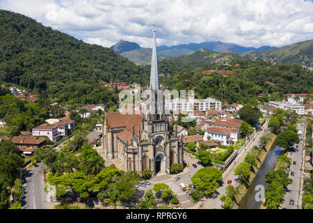 Catedral São Pedro de Alcântara - Petrópolis, Rio de Janeiro - Brasil Saint Pierre d'Alcantara Cathedral - Petropolis - Rio de Janeiro - Brésil Banque D'Images