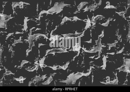 Résumé fond monochrome. texture est noir et blanc. Schéma des taches. Banque D'Images