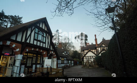 Bhaktivedanta Manor site ISKCON près de Watford, Angleterre Banque D'Images