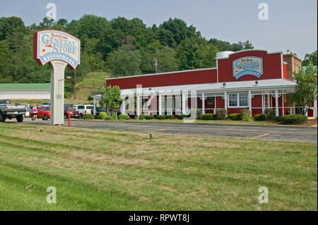 Le Bob Evans Restaurant et magasin général à la Bob Evans ferme dans le Rio Grande, dans l'Ohio Banque D'Images