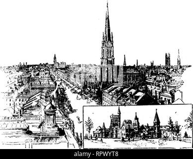 . Welsh locataire-agriculteurs sur les ressources agricoles du Canada [microforme] : les rapports de M. John Roberts, c. r., Plas Heaton ferme, Trefnant, L.R.O., au nord du Pays de Galles ; M. W.H. Dempster, Millbrook Lodge, Clarbeston Road, L.R.O., Galles du Sud, sur leur visite au Canada en 1893. Agriculture -- Canada, Agriculture Canada ; -- Canada -- l'émigration et l'immigration ; Grande-Bretagne -- l'émigration et l'immigration ; Canada -- Émigration et immigration ; Grande-Bretagne -- Émigration et l'immigration. Le Afjricultural 46 Ressources du Canada. Le même soir, nous sommes arrivés à Toronto. Sur le 8e, Toronto, en compagnie w Banque D'Images