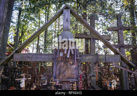 Sainte Montagne de Grabarka - célèbre pèlerinage orthodoxe en Pologne Banque D'Images