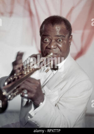 LOUIS ARMSTRONG (1959) Banque D'Images