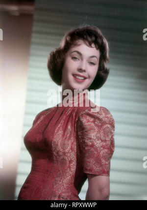 Die deutsche Schauspielerin Ulla Moritz, 1958. L'actrice allemande Ulla Moritz, 1958. Banque D'Images