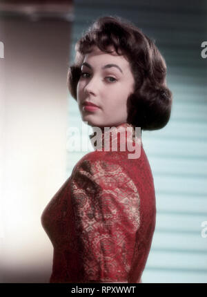 Die deutsche Schauspielerin Ulla Moritz, 1958. L'actrice allemande Ulla Moritz, 1958. Banque D'Images