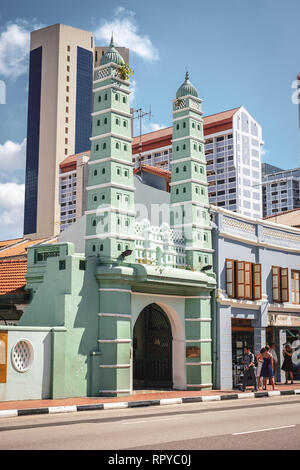 Temple Hindou de Singapour Banque D'Images