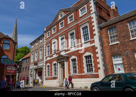 Fairfax House, une maison de ville géorgienne située dans Castlegate, ville de York, au Royaume-Uni. Banque D'Images