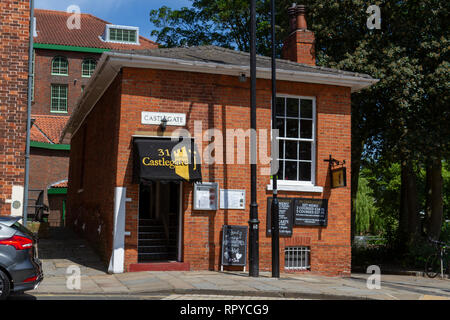 Le 31 Restaurant Castlegate dans la ville de York, au Royaume-Uni. Banque D'Images