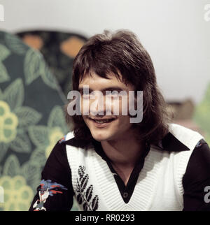 BERND CLÜVER, Ende der 70er/ Beginn 80er / Überschrift : BERND CLÜVER Banque D'Images