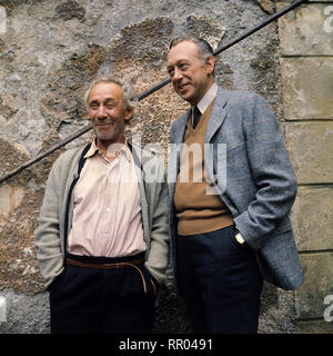 DERRICK / Mitternachtsbus / Theodor Grädler BRD 1974 Voir mit RUDOLF PLATTE (Herr Wollweber), Horst Tappert (Derrick) / 8406 Überschrift : DERRICK / BRD 1974 Banque D'Images