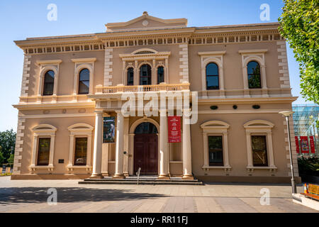 30 décembre 2018, Adelaide (Australie) : façade avant vue de la bibliothèque de l'état d'Australie-Méridionale en Australie Adelaide SA Banque D'Images