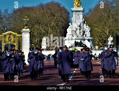 Royals et Blues Banque D'Images