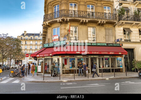 Tabac Jean Christophe Banque D'Images