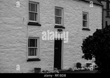 La vie dans l'île de Man de Port Erin Banque D'Images