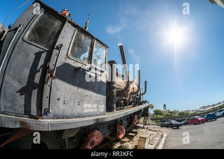 Siège de Steampunk, Oamaru, Otago, île du Sud, Nouvelle-Zélande Banque D'Images