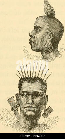 . À travers l'Afrique. Les peuples autochtones -- l'Afrique, l'Amérique centrale ; plantes -- l'Afrique, l'Amérique centrale ; l'Afrique, l'Amérique centrale -- Descriptions et voyages. . Veuillez noter que ces images sont extraites de la page numérisée des images qui peuvent avoir été retouchées numériquement pour plus de lisibilité - coloration et l'aspect de ces illustrations ne peut pas parfaitement ressembler à l'œuvre originale.. Cameron, Verney Lovett, 1844-1894 ; Oliver, Daniel, 1830-1916. New York : Harper &AMP ; Bros. Banque D'Images