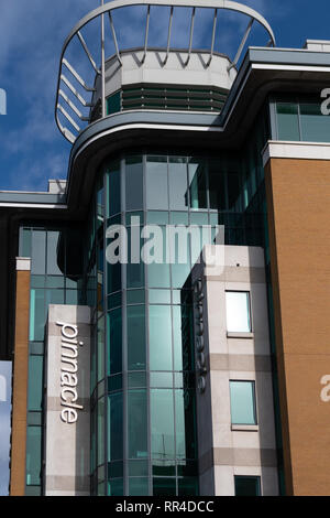 Reading, Royaume-Uni - 09 Février 2019 : l'immeuble de bureaux sur Pinnacle Caversham Road Banque D'Images