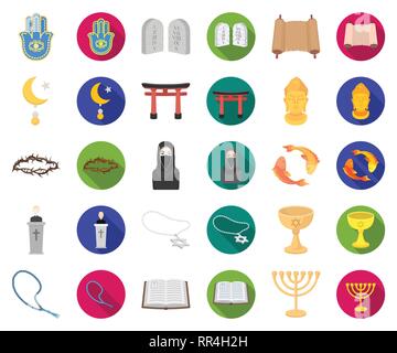 L'art,accessoires,perles, bible,bouddha,caricature,télévision,christian,christianisme,collection,commandements confession,croissant,couronne,coupe,,david,design,foi,poissons,icône,hamsa,illustration,islam,isolé,islamique,le judaïsme,logo,koi,menorah,niqab,la prière,prêtre,religion,rite,rosaire,set,culte,signer,star,cote,tanakh,10,épines,torii vecteur,web,vin,vecteurs vecteur culte , Illustration de Vecteur