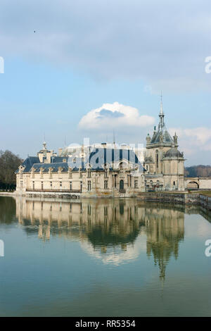 Château de Chantilly, Chantilly, Oise, France Banque D'Images