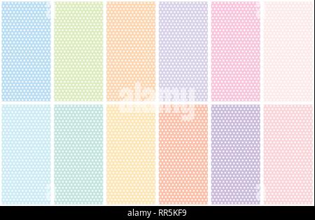 Ensemble de petits pois blancs sur fond transparent souple, vector Illustration de Vecteur