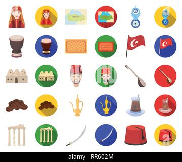 Amulette,attraction,art,haricots,tapis,ruche,caricature,télévision,collection,café,pays,Culture,design,caisse,Fès,flag,coupe,maison,narguilé icon,illustration,voyage,isolé,pot,logo,kilij,homme,nazar,population, ruines, saz,set,showplace,vue,signe symbole,thé,territoire,tourisme,voyage,traditions,Turquie,turque,web,femme,vecteur vecteurs vecteur , Illustration de Vecteur