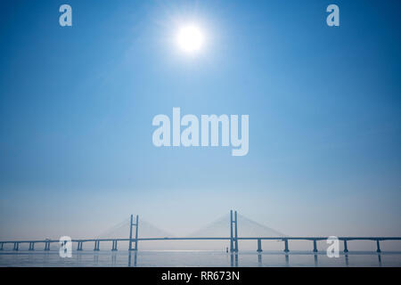 Une vue générale, le Prince de Galles, anciennement le deuxième pont Severn Crossing qui relie l'Angleterre et Pays de Galles via l''autoroute M4. Banque D'Images