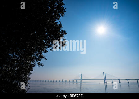 Une vue générale, le Prince de Galles, anciennement le deuxième pont Severn Crossing qui relie l'Angleterre et Pays de Galles via l''autoroute M4. Banque D'Images