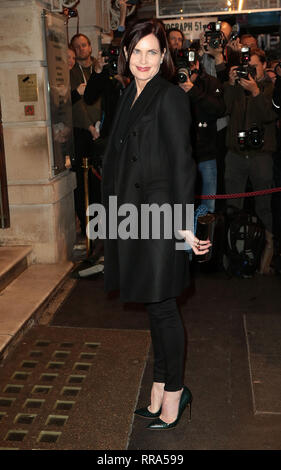 Sep 14, 2015 - Londres, Angleterre, Royaume-Uni - photographie de presse 51 Nuit, Noel Coward Theatre - La photo montre des arrivées : Elizabeth McGovern Banque D'Images