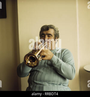 MAURICE ANDRE / Klassik Trompeter MAURICE ANDRE, 70er Jahre. / Überschrift : MAURICE ANDRÉ Banque D'Images