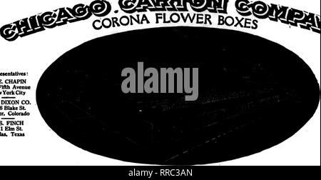 . Les fleuristes [microforme] examen. La floriculture. 44 Les fleuristes* Commentaire 15 Septembre, 1921. 26ronafi werbox££s. Veuillez noter que ces images sont extraites de la page numérisée des images qui peuvent avoir été retouchées numériquement pour plus de lisibilité - coloration et l'aspect de ces illustrations ne peut pas parfaitement ressembler à l'œuvre originale.. Chicago : les fleuristes Pub. Co Banque D'Images