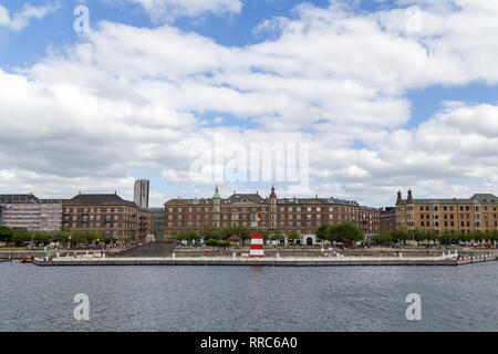 Harbour Islands Brygge baignoire à Copenhague Banque D'Images