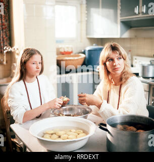 SOKO 5113 dans die falsche Richtung D 1986 Voir mit Nora (SILVIA SEIDEL, l.) und Bärbel Mattner (SABINE KAACK). Regie : Kai Borsche aka. Dans die falsche Richtung / Überschrift : SOKO 5113 / BRD 1986 Banque D'Images