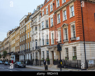 Harley Street, Londres Banque D'Images