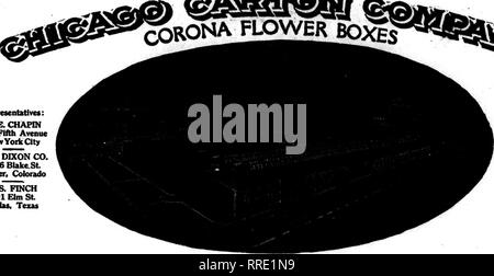 . Les fleuristes [microforme] examen. La floriculture. Le Rorists^ 140 Dbcbmbeb d'examen 9. 1920  ? ?tJw. ^Bpyp FLEUR RONA ?. Veuillez noter que ces images sont extraites de la page numérisée des images qui peuvent avoir été retouchées numériquement pour plus de lisibilité - coloration et l'aspect de ces illustrations ne peut pas parfaitement ressembler à l'œuvre originale.. Chicago : les fleuristes Pub. Co Banque D'Images
